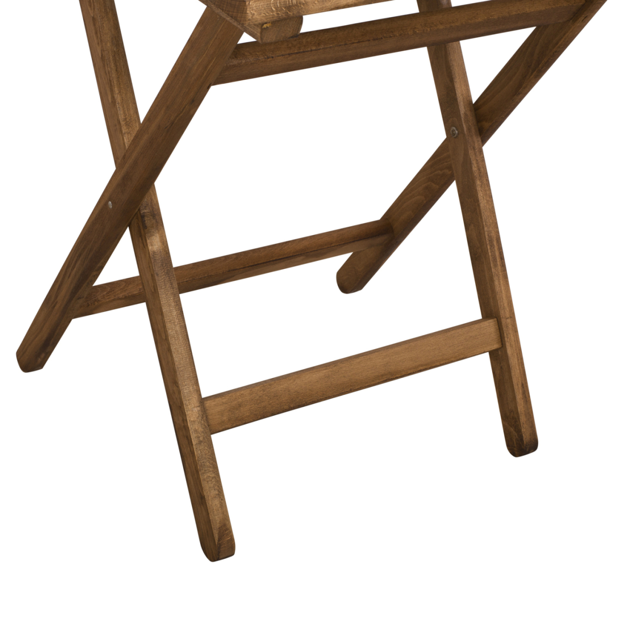 Director''s Table Limnos 70x70x75cm Solid Wood Impregnation Walnut HM5648.01 [7]