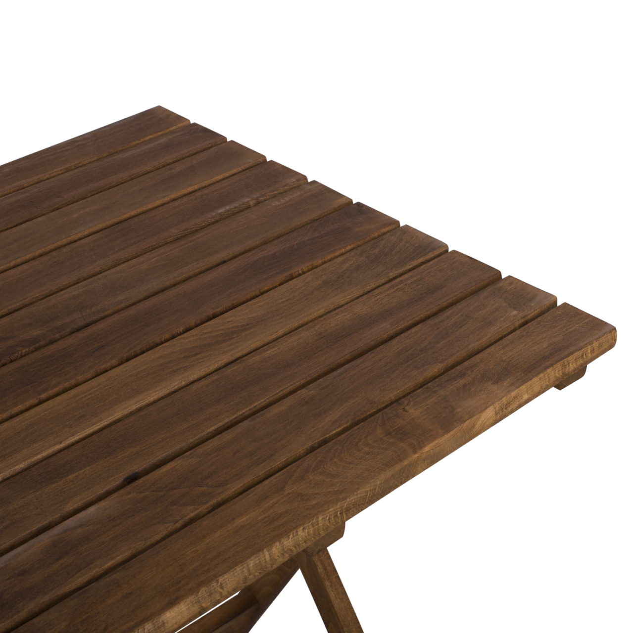 Director''s Table Limnos 70x70x75cm Solid Wood Impregnation Walnut HM5648.01 [6]