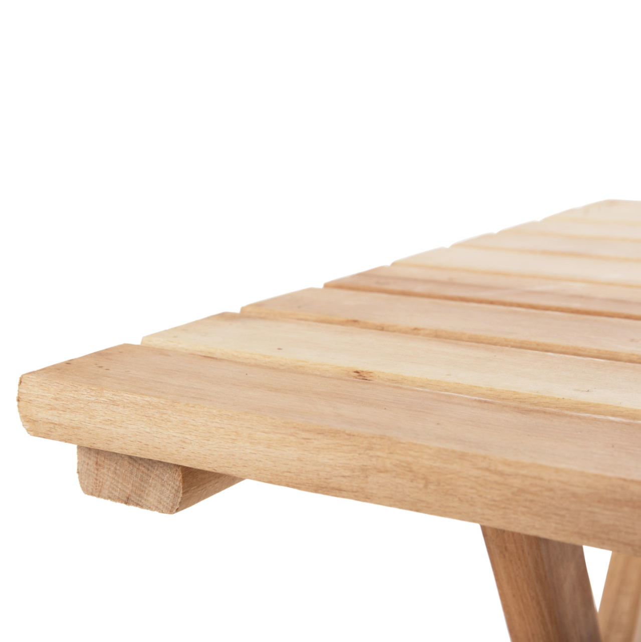 DIRECTOR'S TABLE LIMNOS HM5647.02 BEECH WOOD IN NATURAL-IMPREGNATION 60Χ60Χ75Hcm. [7]