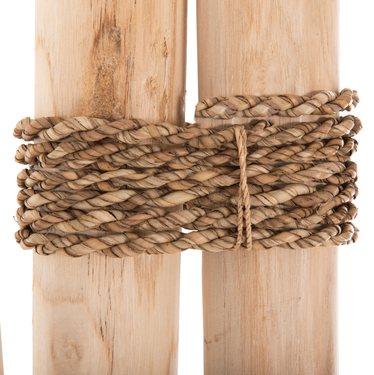 DIVIDER WITH 3 LEAFS ZENDOR HM4316 TEAK BRANCHES IN NATURAL 165x180Hcm. [5]
