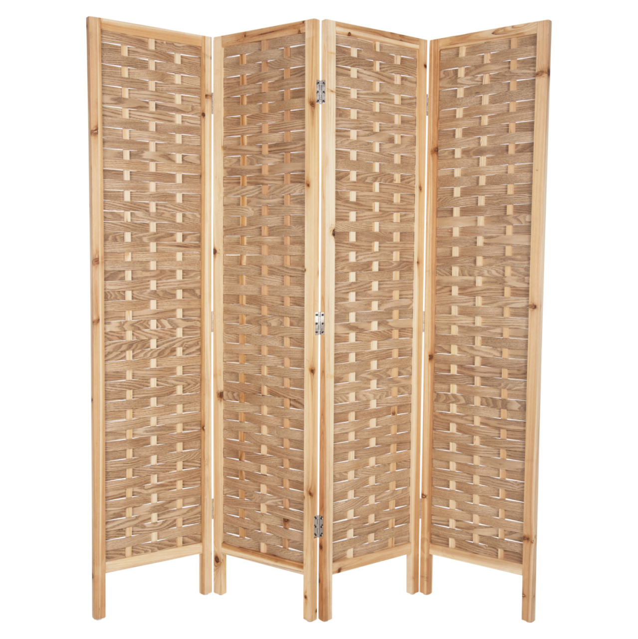 DIVIDER WITH 4 LEAFS SENTINEL HM4227 BAMBOO IN NATURAL COLOR 162x2,5x180Hcm. [3]