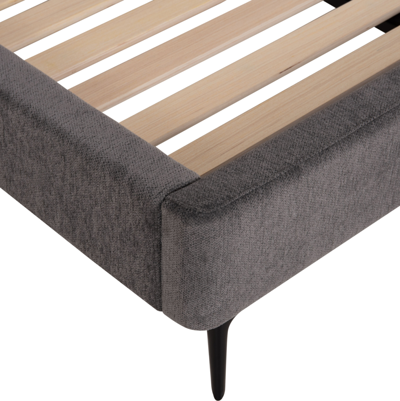 DOUBLE BED JILL HM737.01 FABRIC IN GREY--FOR MATTRESS 160x200cm [7]