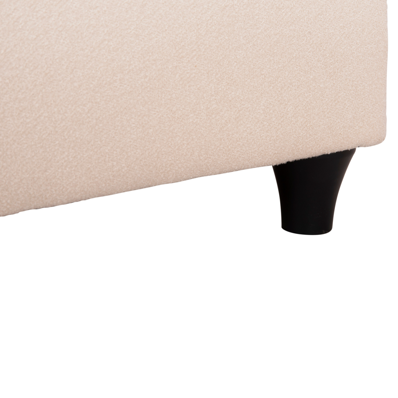 DOUBLE BED LUTHER HM717 BEIGE FABRIC FOR MATTRESS 160x200cm. [7]