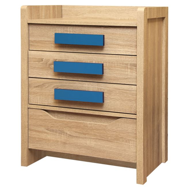 Drawer Playroom Sonama-Blue HM10217.02 63Χ40Χ80cm [3]