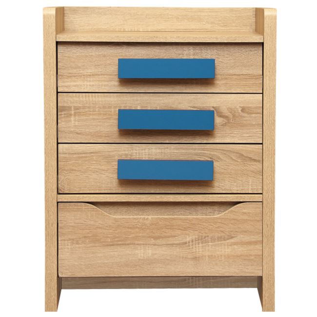 Drawer Playroom Sonama-Blue HM10217.02 63Χ40Χ80cm [2]