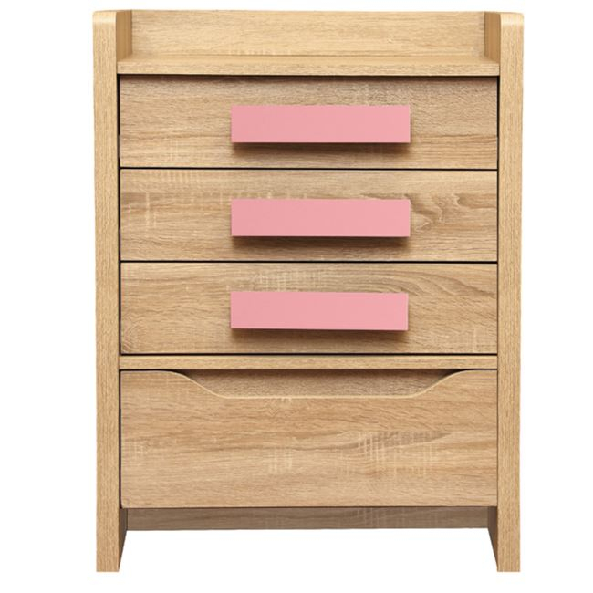 Drawer Playroom Sonama-Pink HM10217.03 63Χ40Χ80cm [2]