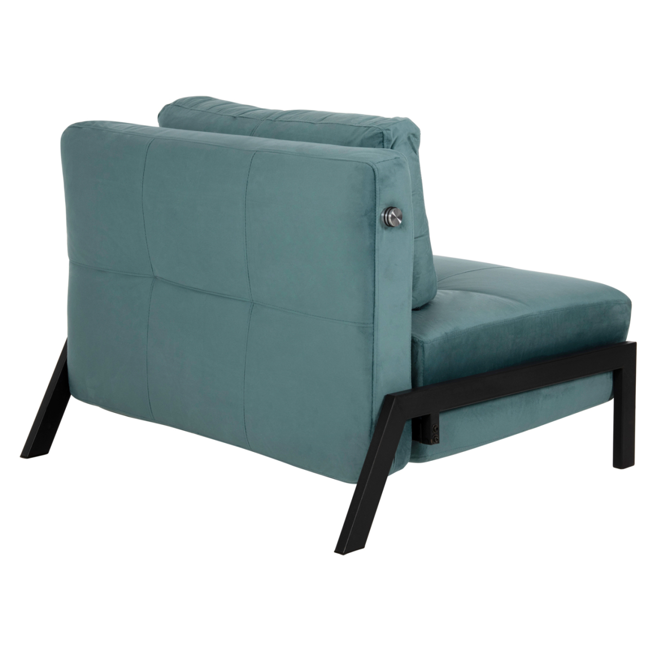 EASYCHAIR/BED CONSTANCE HM3078.15 TURQUOISE COLORED VELVET 95x92x66Hcm. [6]