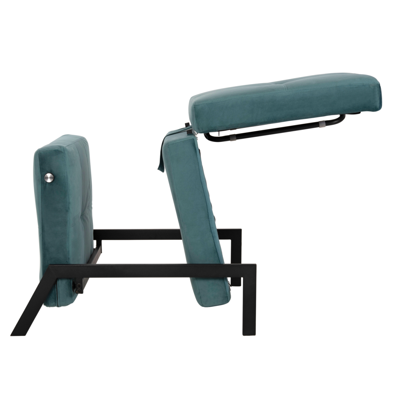 EASYCHAIR/BED CONSTANCE HM3078.15 TURQUOISE COLORED VELVET 95x92x66Hcm. [8]