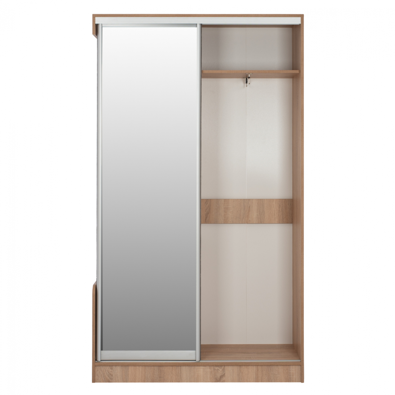 ENTRANCE FURNITURE WITH SLIDING WARDROBE AND MIRROR SONAMA HM2424 120X45X210Yec. [3]
