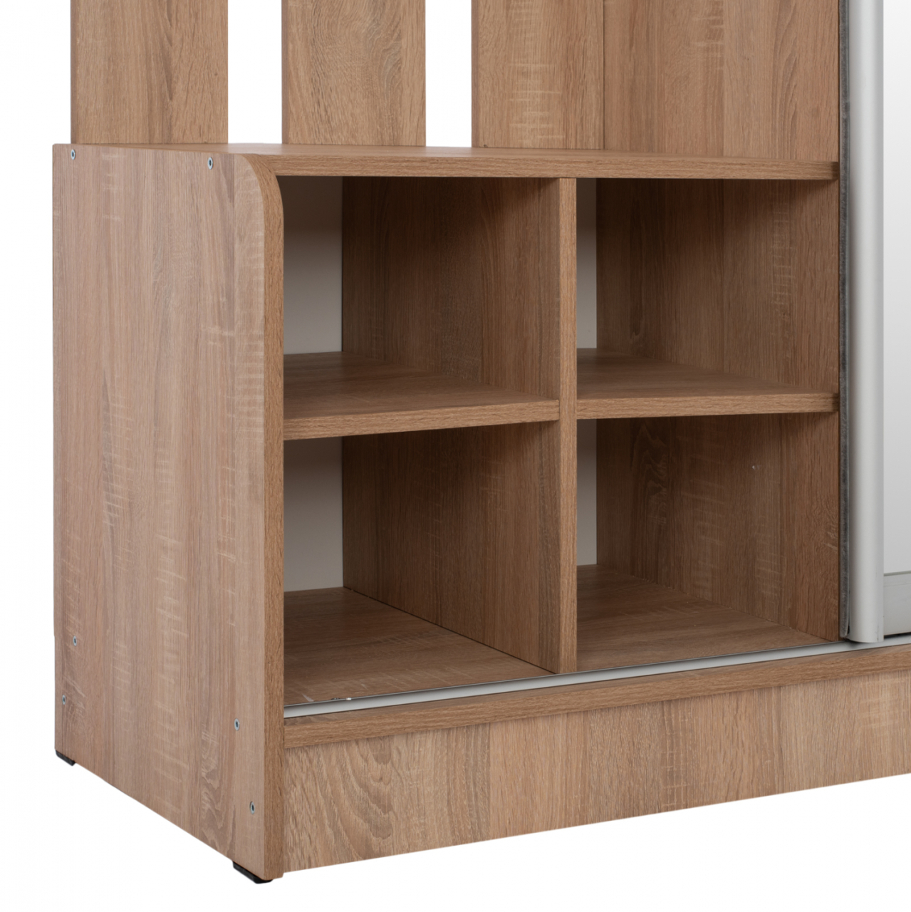 ENTRANCE FURNITURE WITH SLIDING WARDROBE AND MIRROR SONAMA HM2424 120X45X210Yec. [6]