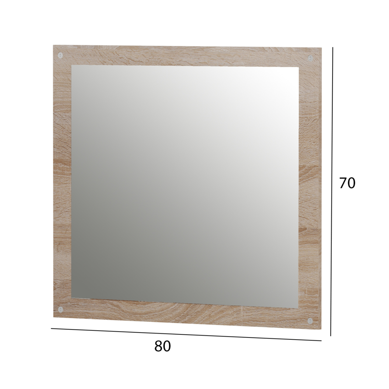 ENTRANCE SET 4PCS DIONNE HM21057 MELAMINE IN SONAMA-WHITE [5]