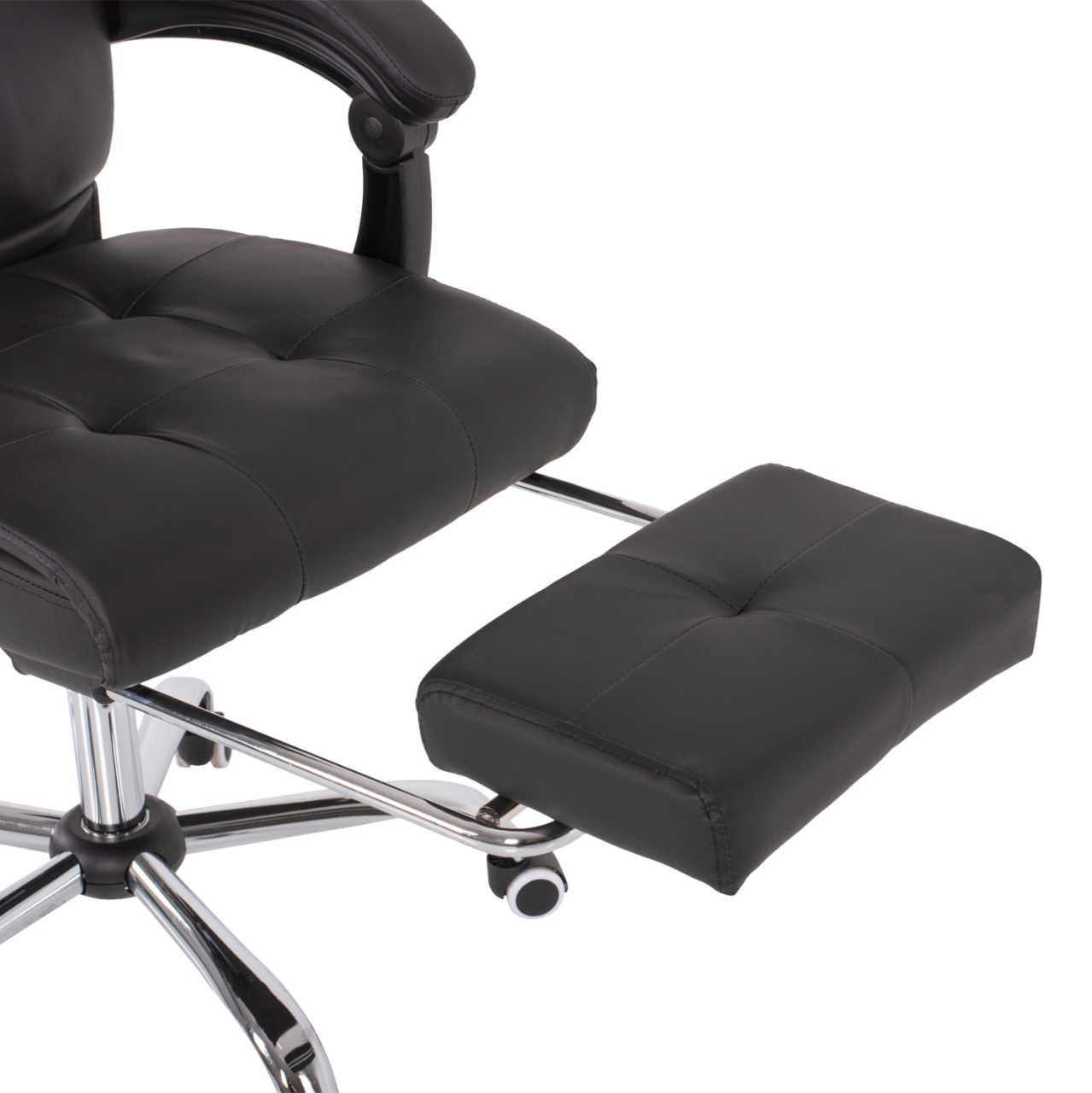 EXECUTIVE OFFICE CHAIR HM1057.11 BLACK WITH FOLDING FOOTREST 58x71x128Hcm. [10]