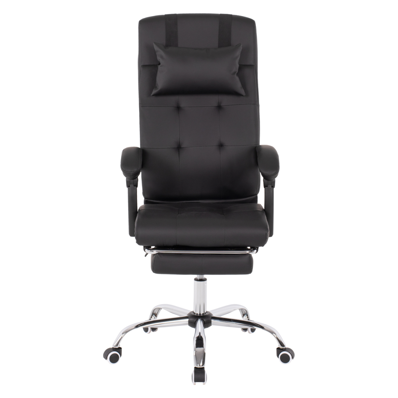EXECUTIVE OFFICE CHAIR HM1057.11 BLACK WITH FOLDING FOOTREST 58x71x128Hcm. [3]