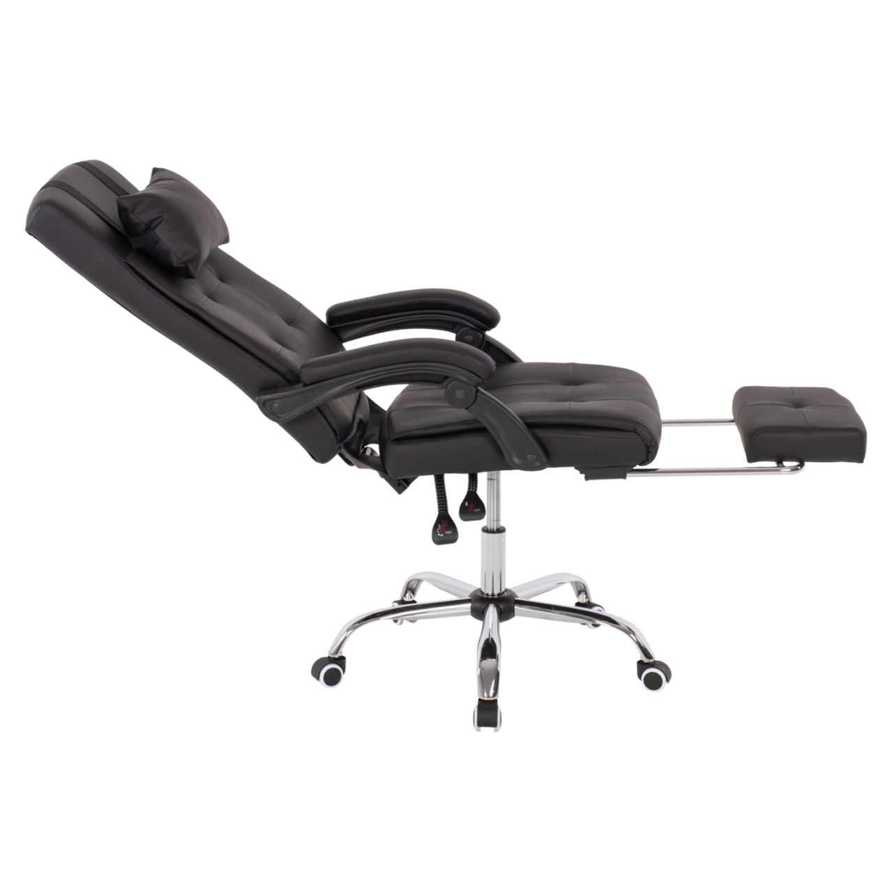 EXECUTIVE OFFICE CHAIR HM1057.11 BLACK WITH FOLDING FOOTREST 58x71x128Hcm. [5]