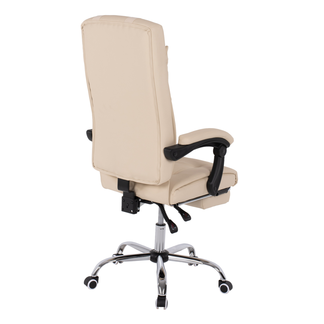 EXECUTIVE OFFICE CHAIR HM1057.12 BEIGE WITH FOLDING FOOTREST 58x71x128Hcm. [6]