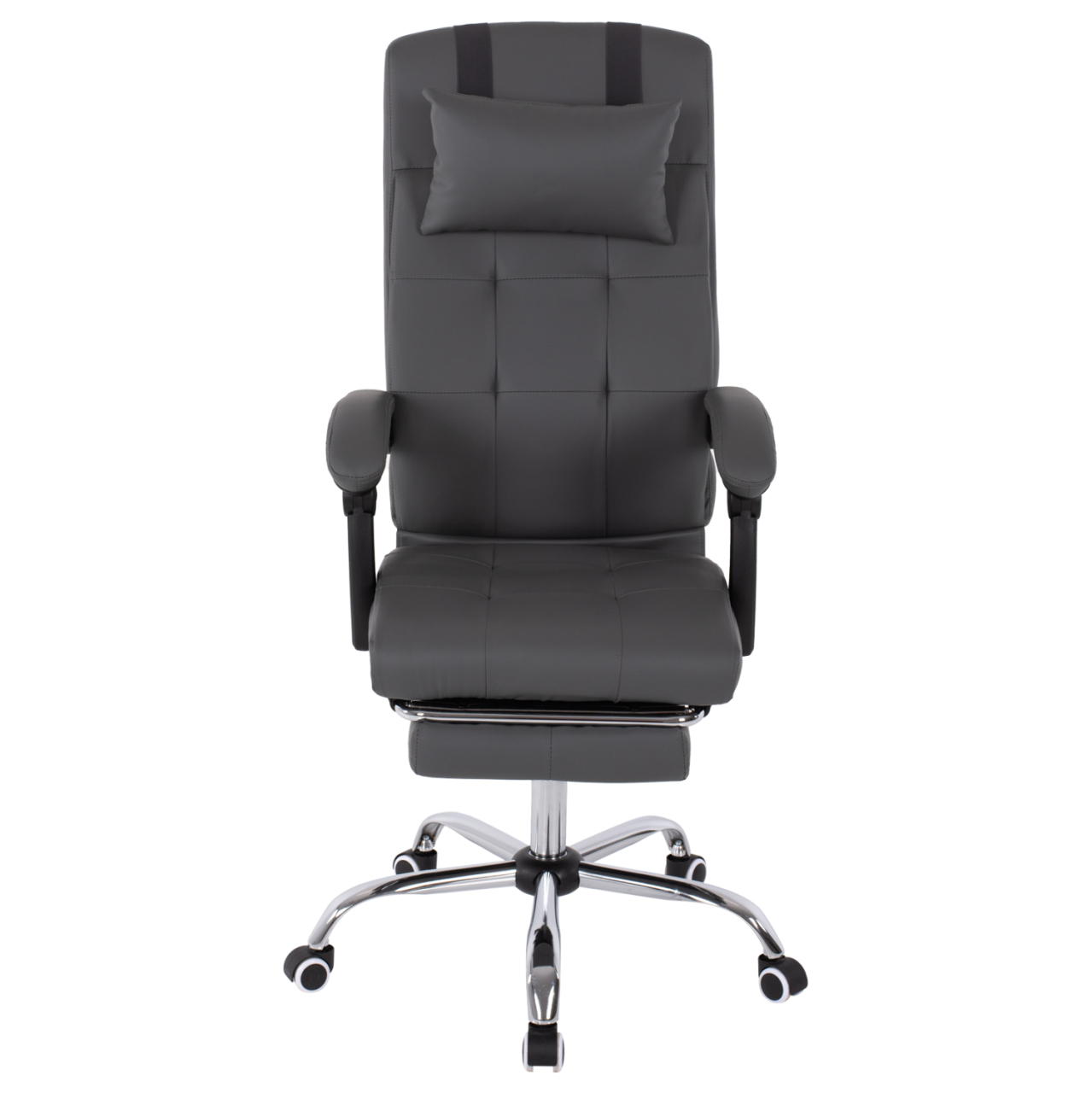 EXECUTIVE OFFICE CHAIR HM1057.20 GREY WITH FOLDING FOOTREST 58x71x128Hcm. [3]