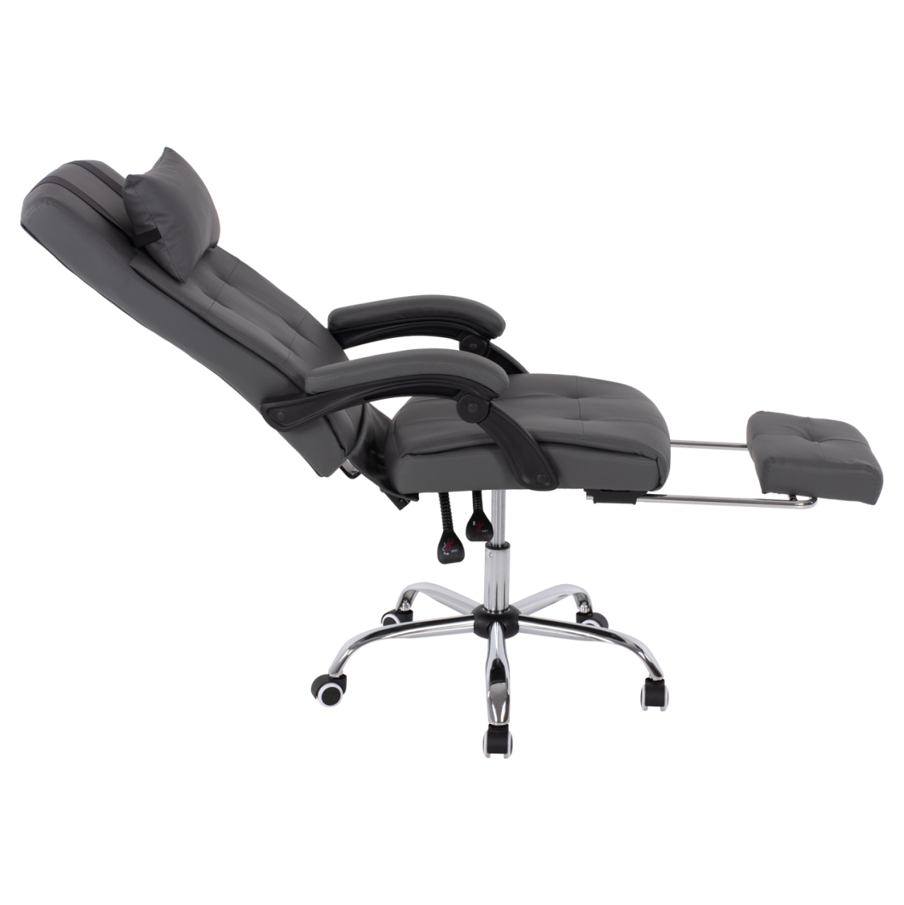 EXECUTIVE OFFICE CHAIR HM1057.20 GREY WITH FOLDING FOOTREST 58x71x128Hcm. [5]