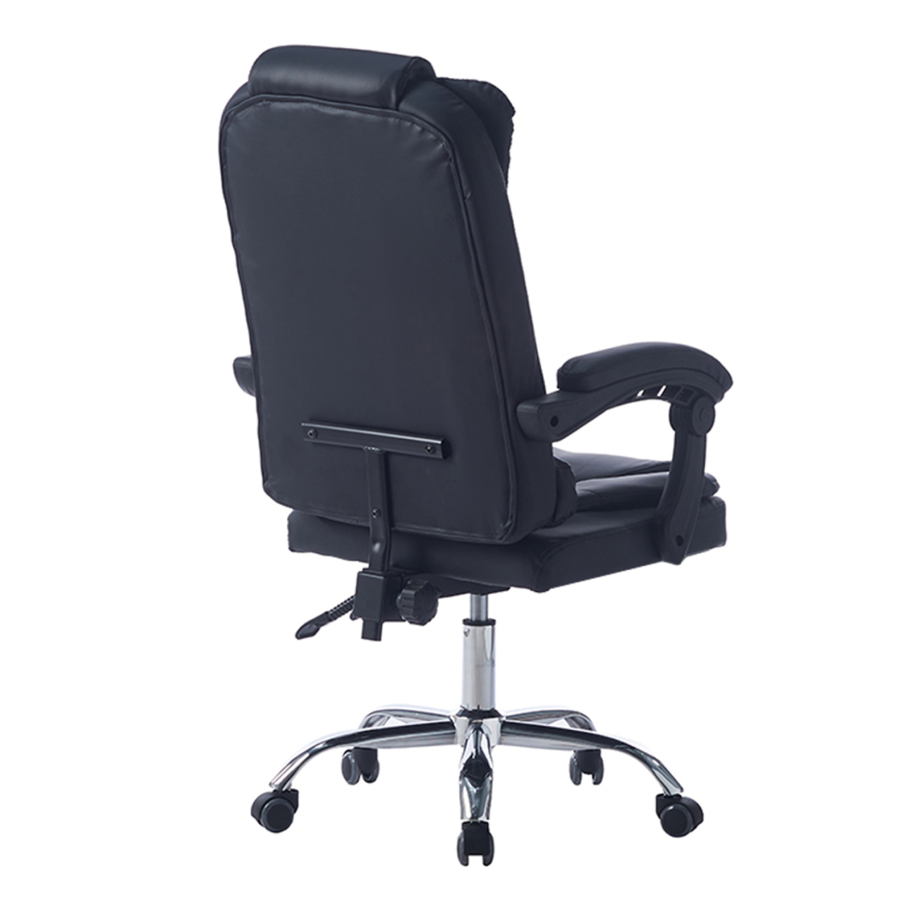 EXECUTIVE OFFICE CHAIR KYRON HM1221.01 BLACK PU--CHROME BASE 65x46x112Hcm. [5]