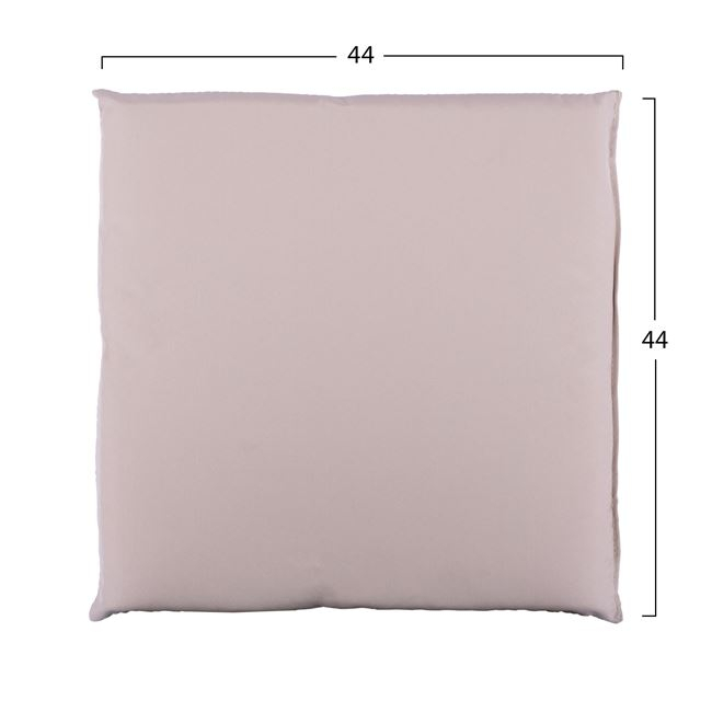 Fabric Pillow Beige 44x44x5.5 HM5746.01 [2]