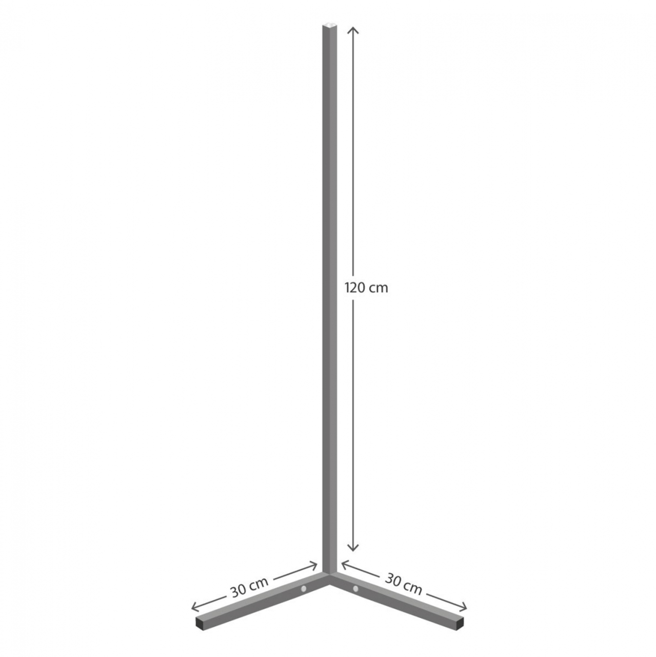 FLOOR LAMP BLACK WITH RGB LED and WIRELESS CONTROL HM7309 30x30x120 cm. [3]