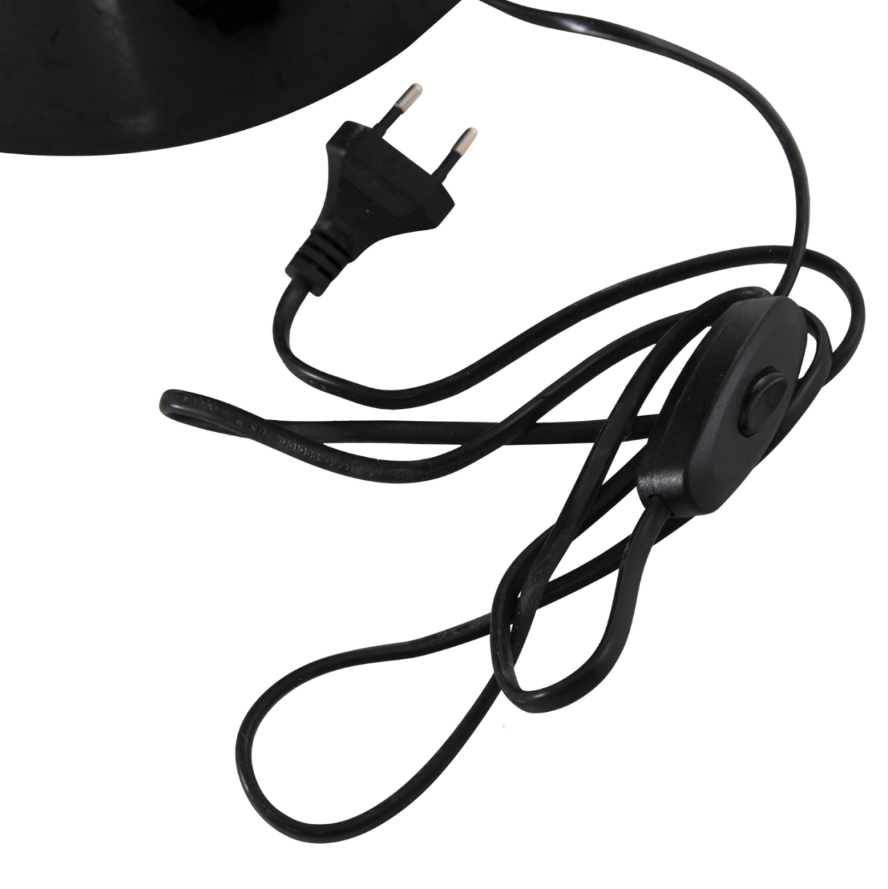 FLOOR LAMP SMUSH HM4257.04 METAL IN BLACK-ROTATING CAP Φ36,5x84Hcm. [10]