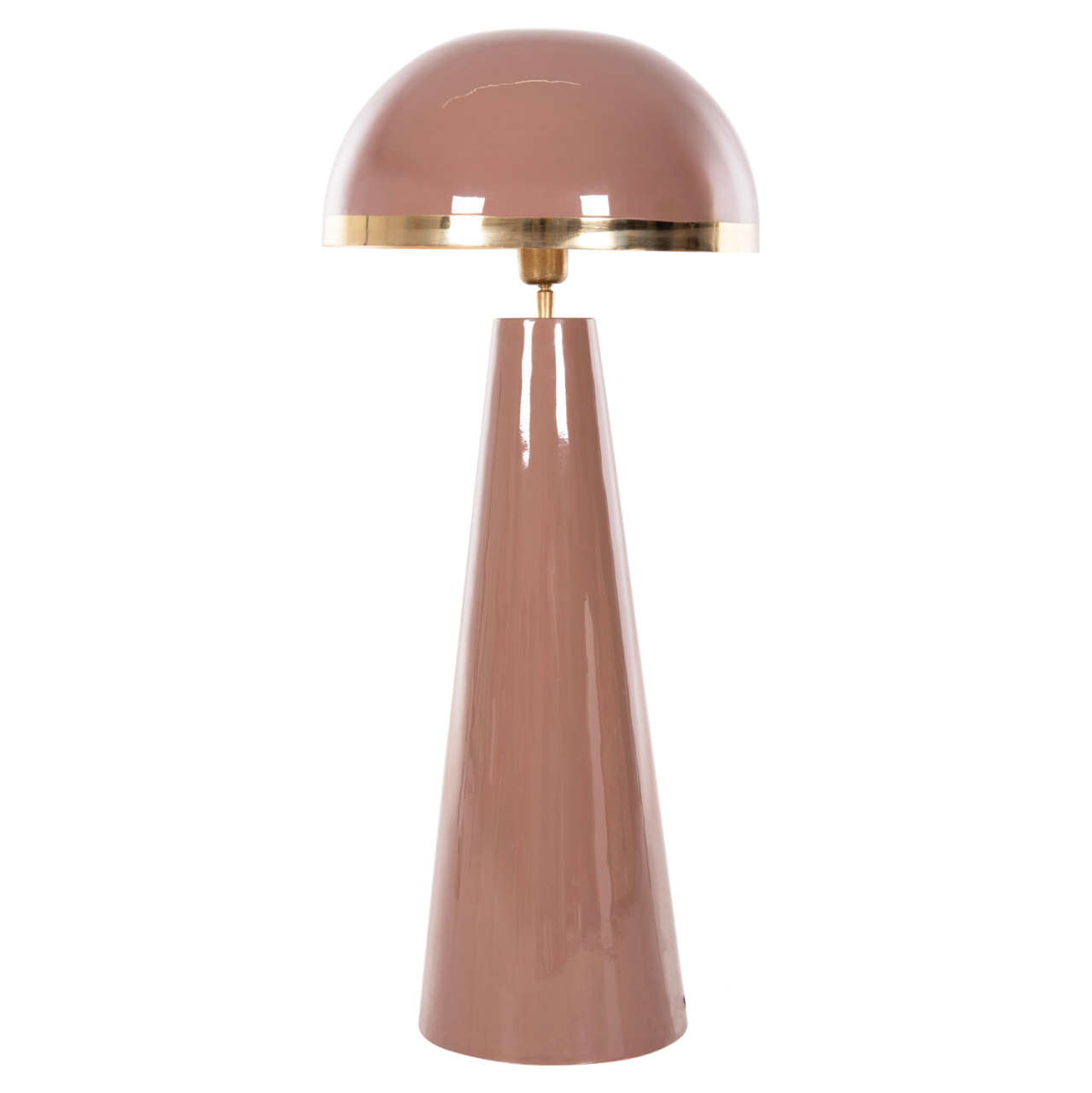 FLOOR LAMP SMUSH HM4257.06 METAL IN SALMON and GOLD-ROTATING CAP Φ36,5x84Hcm. [3]