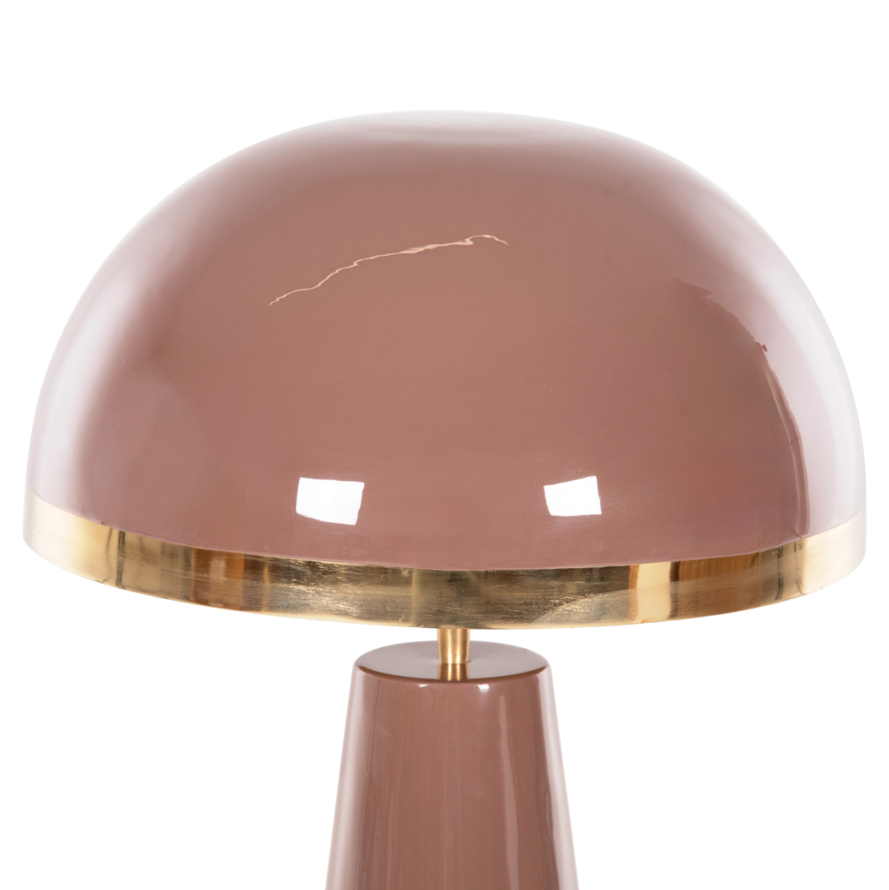 FLOOR LAMP SMUSH HM4257.06 METAL IN SALMON and GOLD-ROTATING CAP Φ36,5x84Hcm. [6]