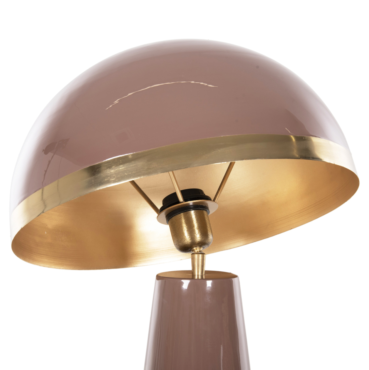 FLOOR LAMP SMUSH HM4257.06 METAL IN SALMON and GOLD-ROTATING CAP Φ36,5x84Hcm. [7]