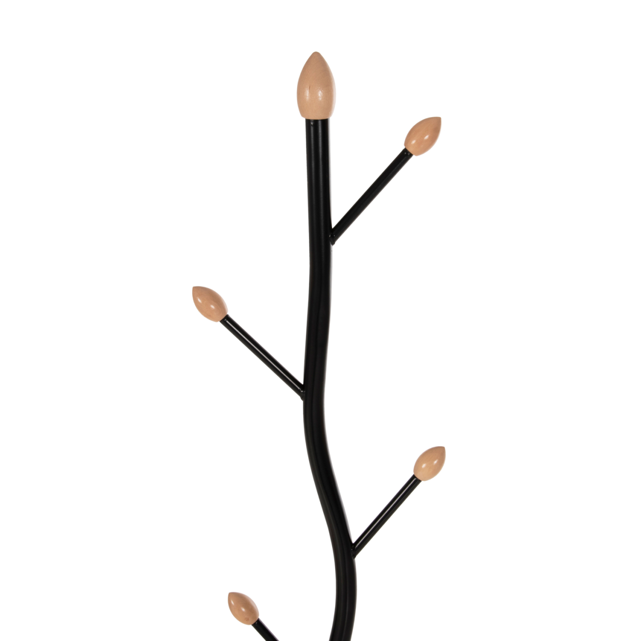 FLOOR STANDING HANGER HM9572.01 METALLIC 8 HANGING POSITIONS-BLACK Φ36x172Hcm. [3]