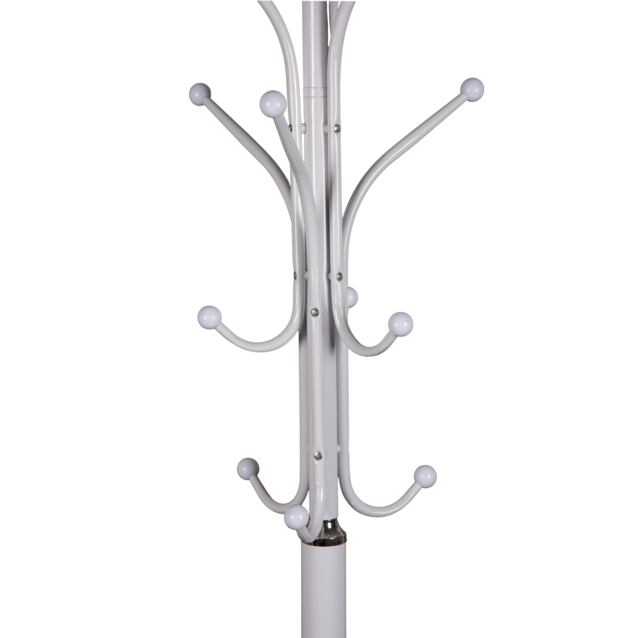 FLOOR STANDING HANGER HM9573.02 METALLIC 13 HANGING POSITIONS-WHITE Φ37x180Hcm. [4]
