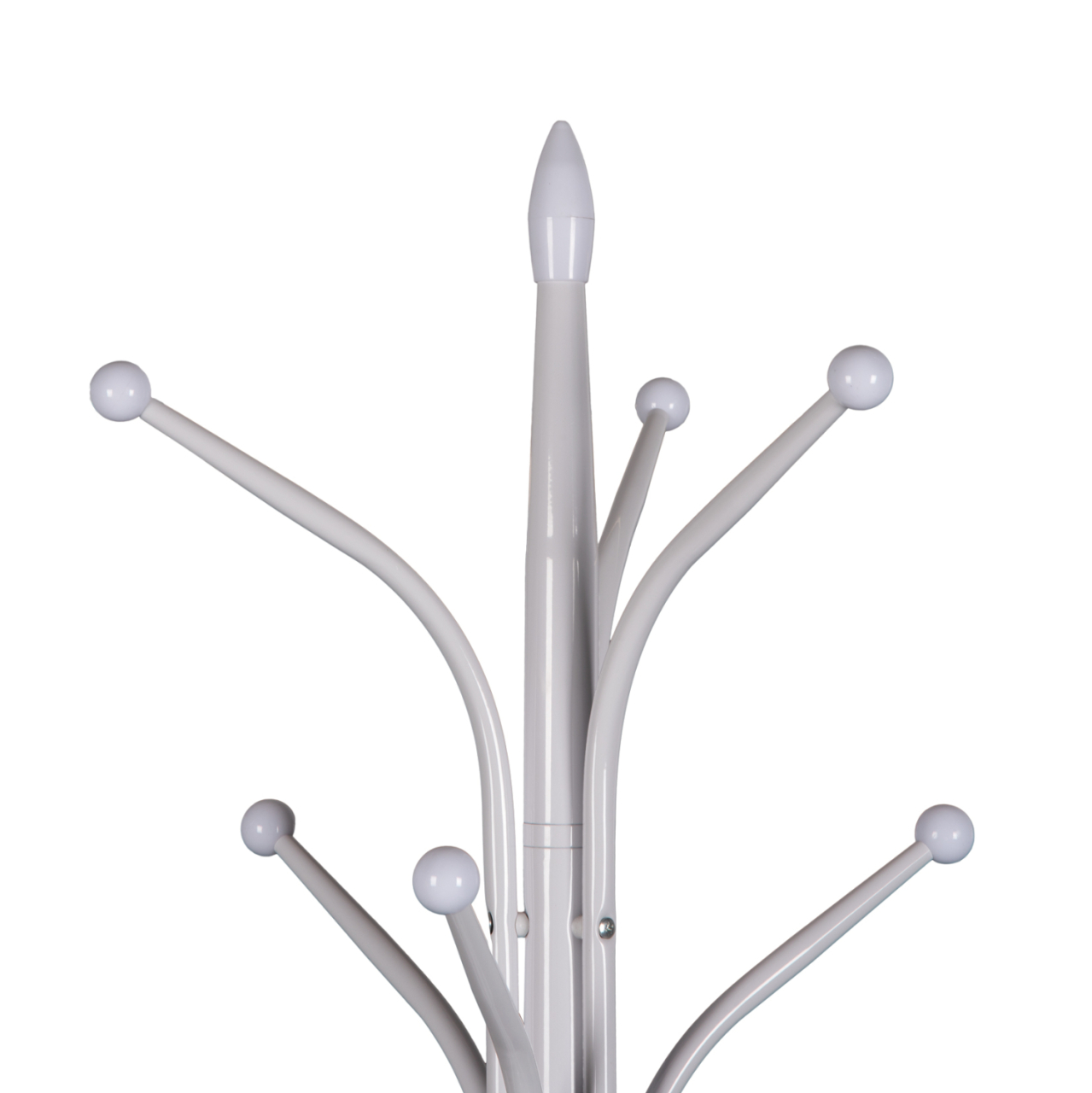 FLOOR STANDING HANGER HM9573.02 METALLIC 13 HANGING POSITIONS-WHITE Φ37x180Hcm. [5]