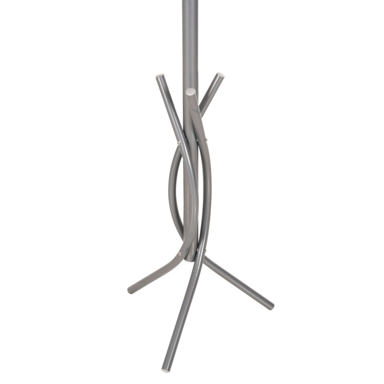 FLOOR STANDING HANGER HM9575.40 METALLIC IN SILVER COLOR-7 HANGING POSITIONS 41x41x176Hcm. [6]