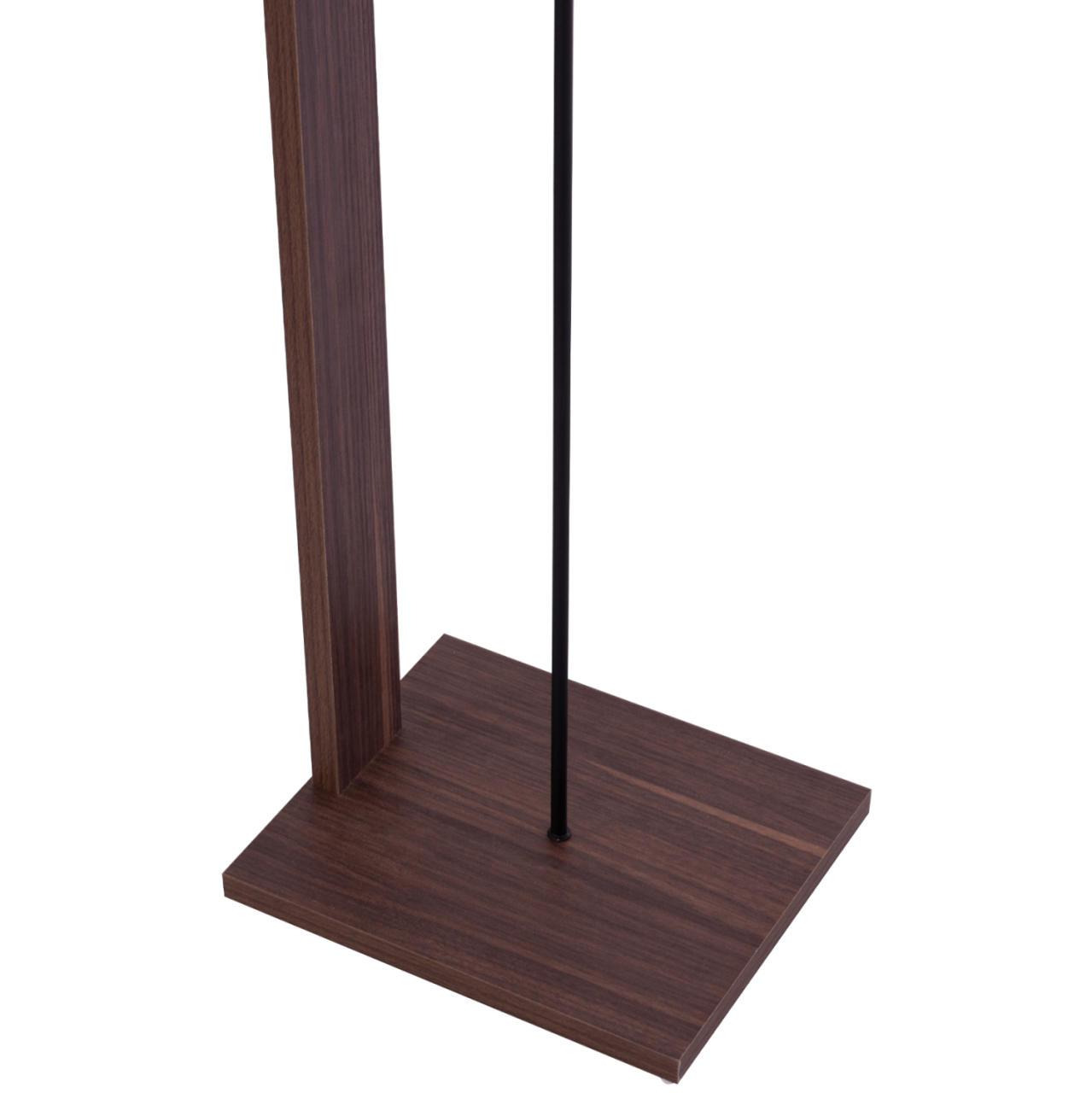 FLOOR STANDING LAMP HM7609.02 150CM WALNUT COLORED MDF, BLACK CAP [6]