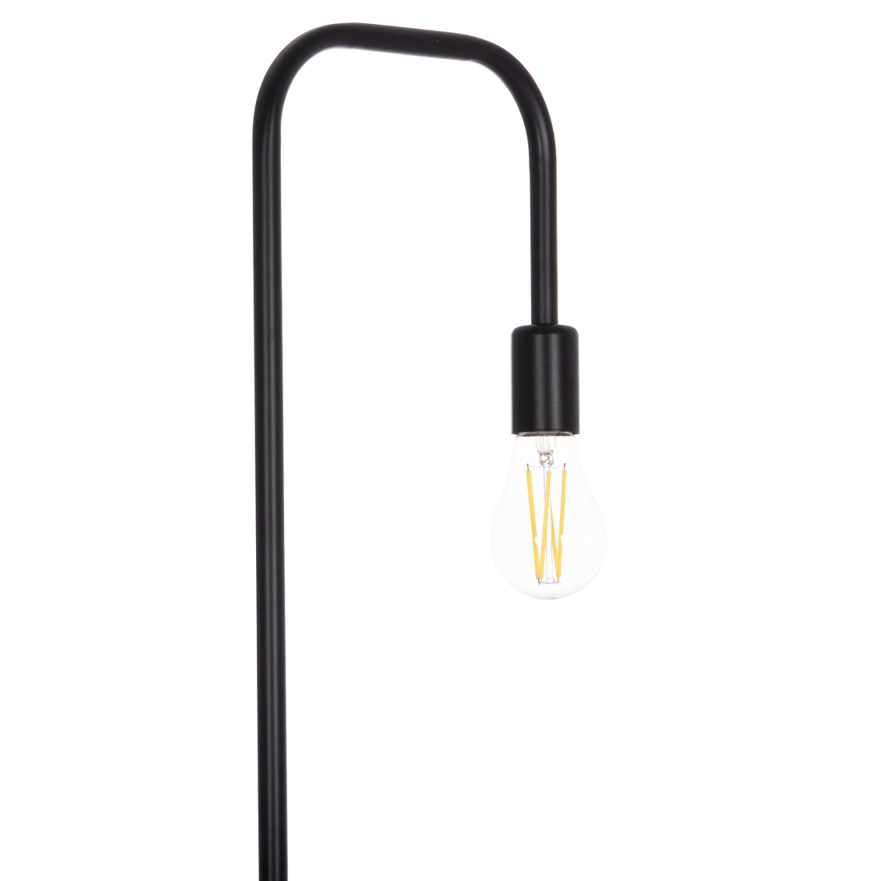 FLOOR STANDING LAMP KRAMER HM7535.11 METAL IN BLACK 23x169Hcm. [7]