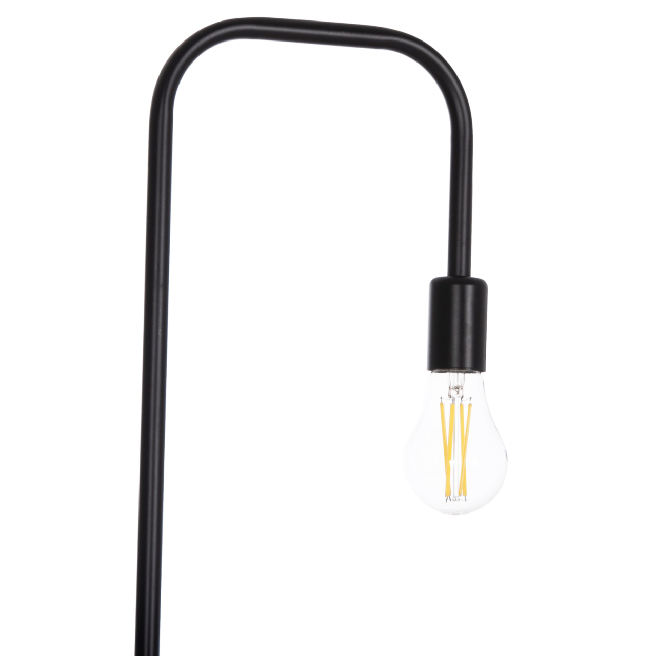 FLOOR STANDING LAMP KRAMER HM7535.11 METAL IN BLACK 23x169Hcm. [4]