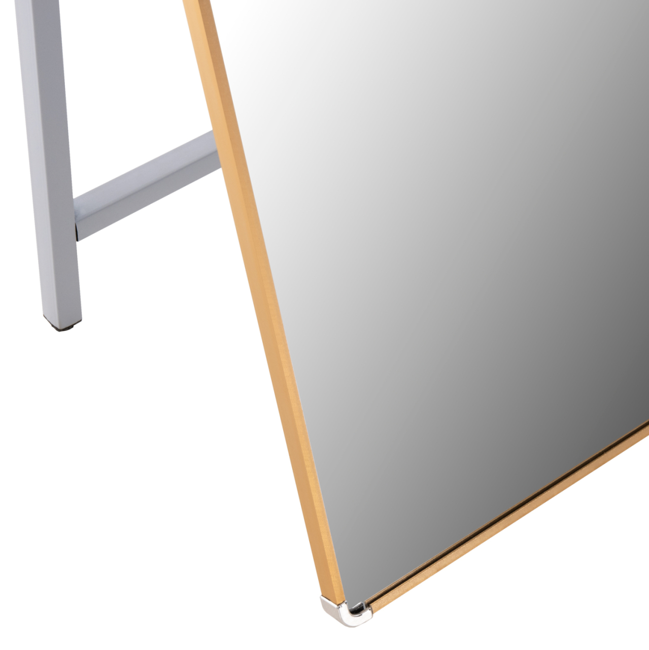 FLOOR STANDING MIRROR JOELY HM9578.30 ALUMINUM FRAME IN GOLD COLOR 40x31x160Hcm. [6]