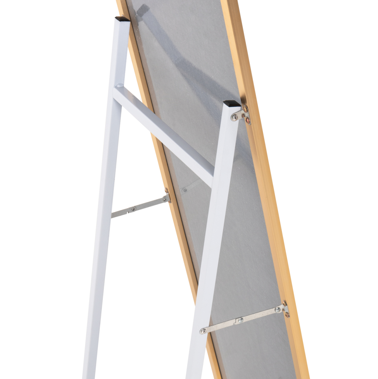 FLOOR STANDING MIRROR JOELY HM9578.30 ALUMINUM FRAME IN GOLD COLOR 40x31x160Hcm. [7]