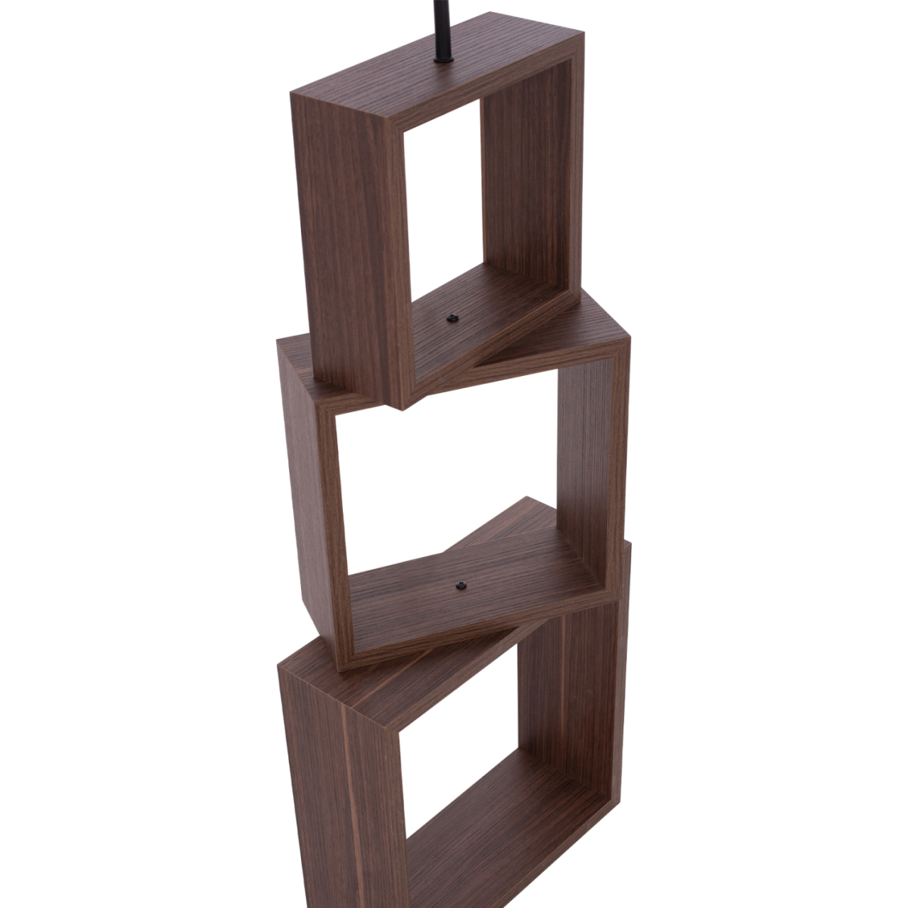 Floot Lamp MDF Walnut Brown HM7608.01 D38x140 cm. [5]