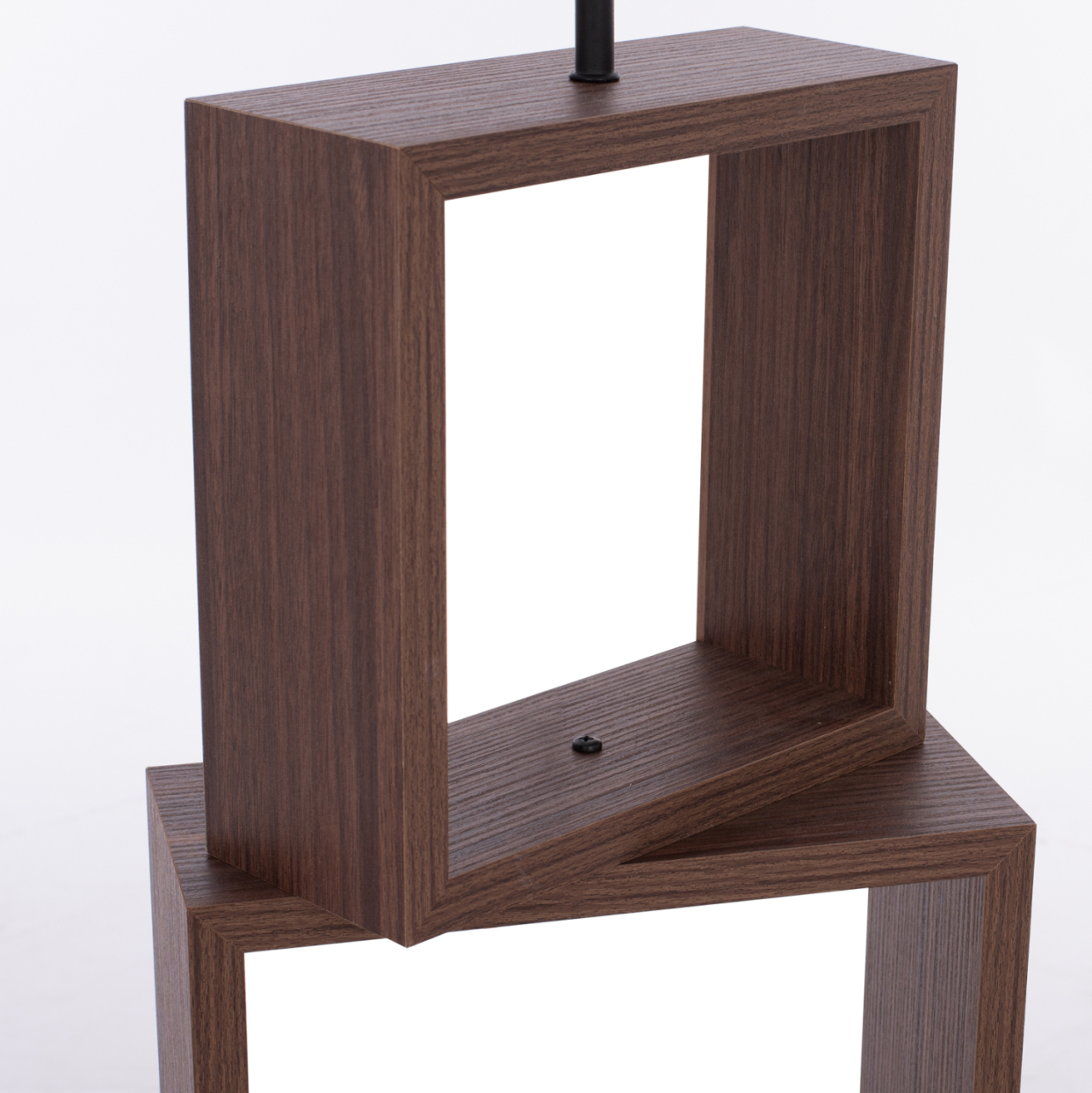 Floot Lamp MDF Walnut Brown HM7608.01 D38x140 cm. [6]