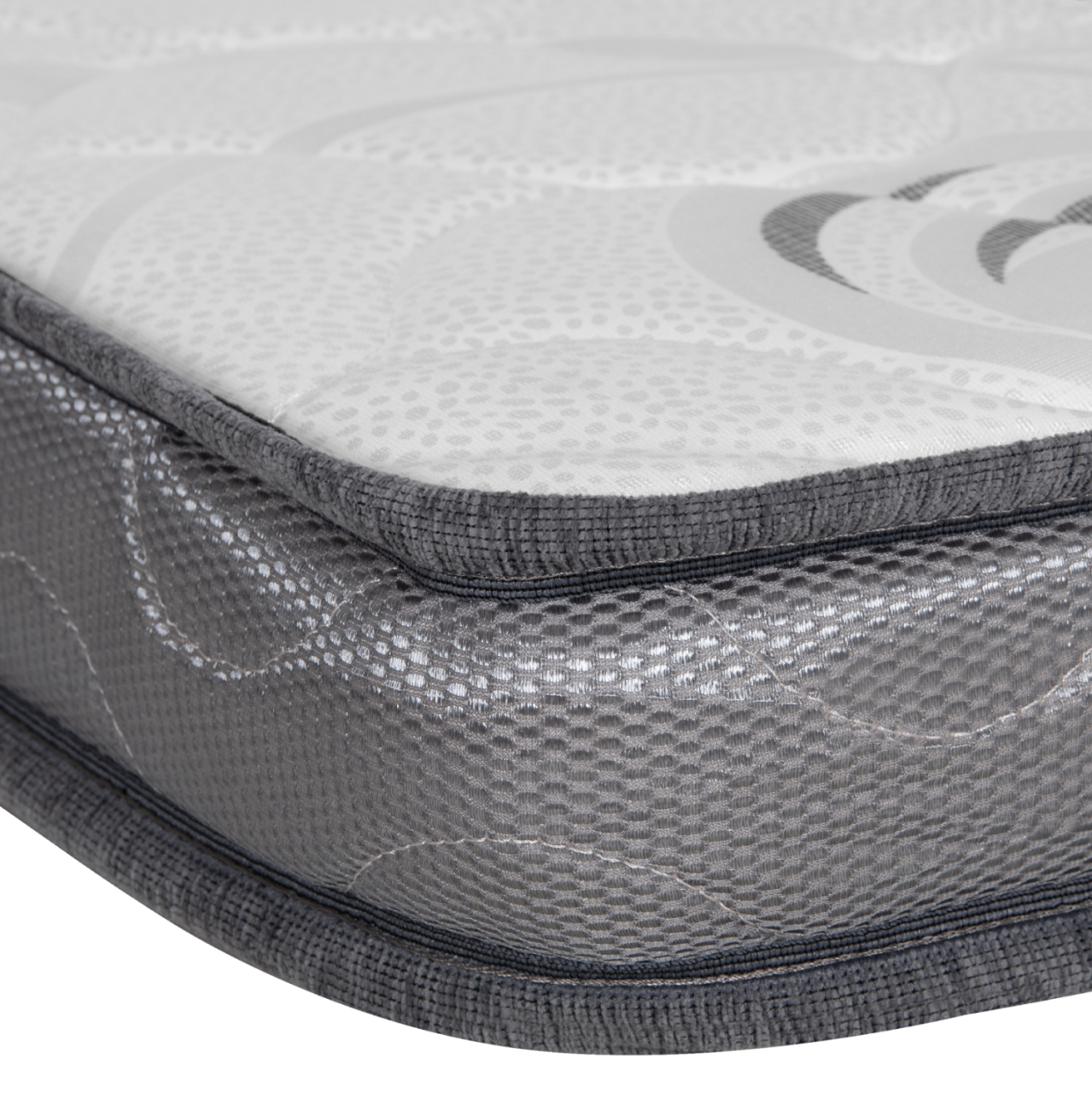 FOAM MATTRESS TRICO HM743 WHITE 90x190x10(thickness)cm.--ROLL-PACKING [9]