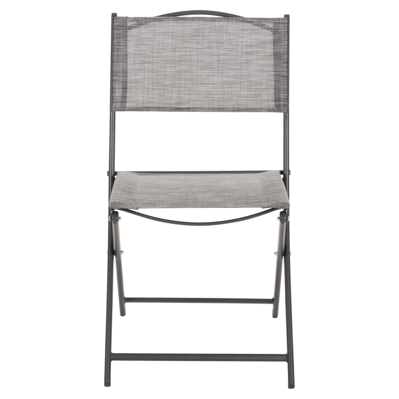 FOLDABLE OUTDOOR CHAIR MAG HM5971.01 GREY METAL-GREY TEXTILENE 45x51x81Hcm. [3]