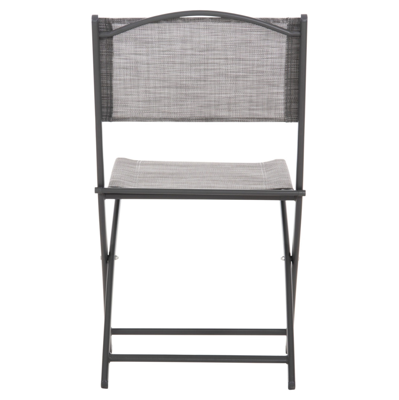 FOLDABLE OUTDOOR CHAIR MAG HM5971.01 GREY METAL-GREY TEXTILENE 45x51x81Hcm. [6]