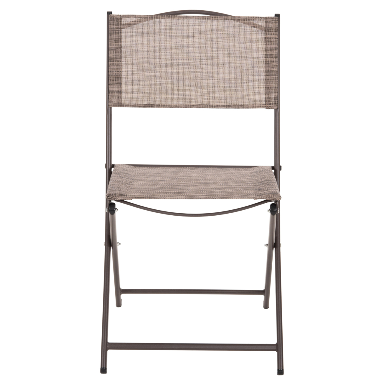 FOLDABLE OUTDOOR CHAIR MAG HM5971.02 BROWN METAL-BROWN TEXTILENE 45x51x81Hcm. [3]
