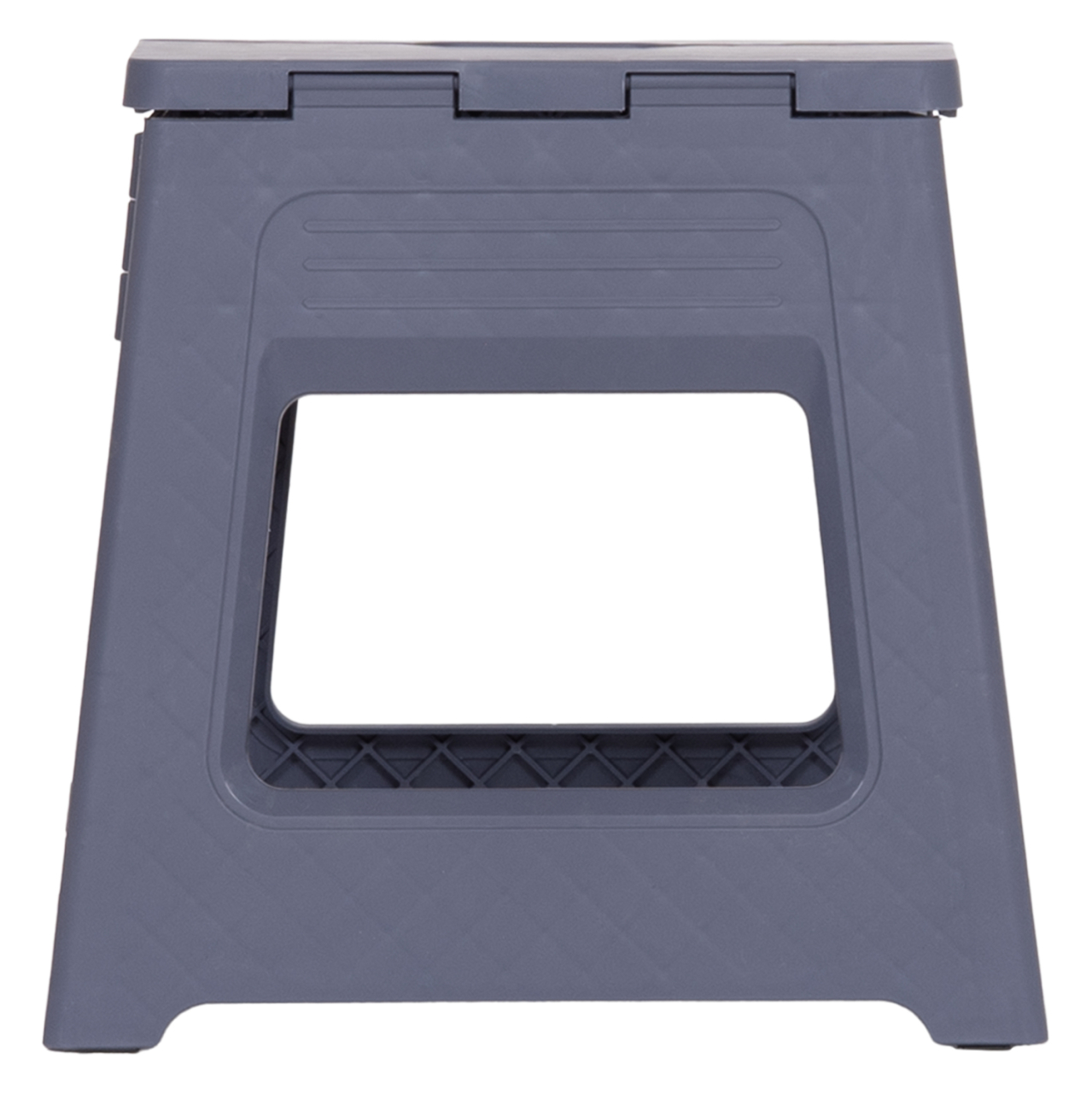 FOLDABLE POLYPROPYLENE STOOL SOLIS HM18392.01 GREY 30x25x30Hcm. [3]