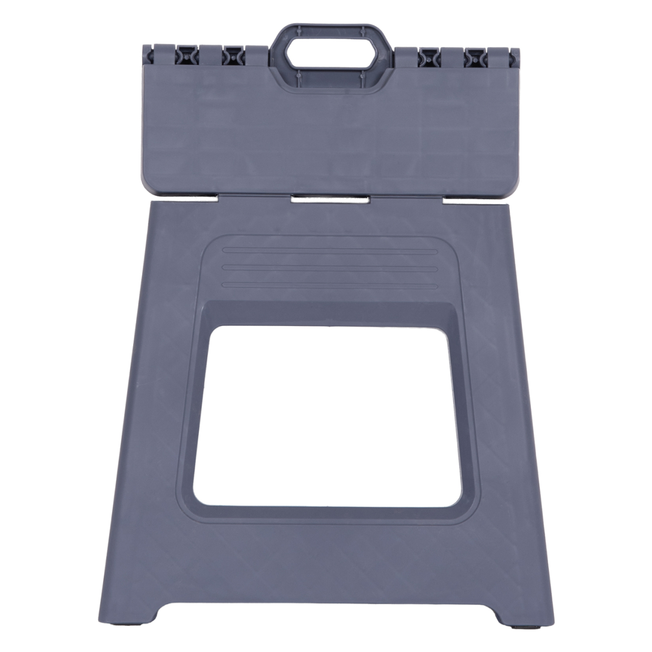 FOLDABLE POLYPROPYLENE STOOL SOLIS HM18392.01 GREY 30x25x30Hcm. [5]