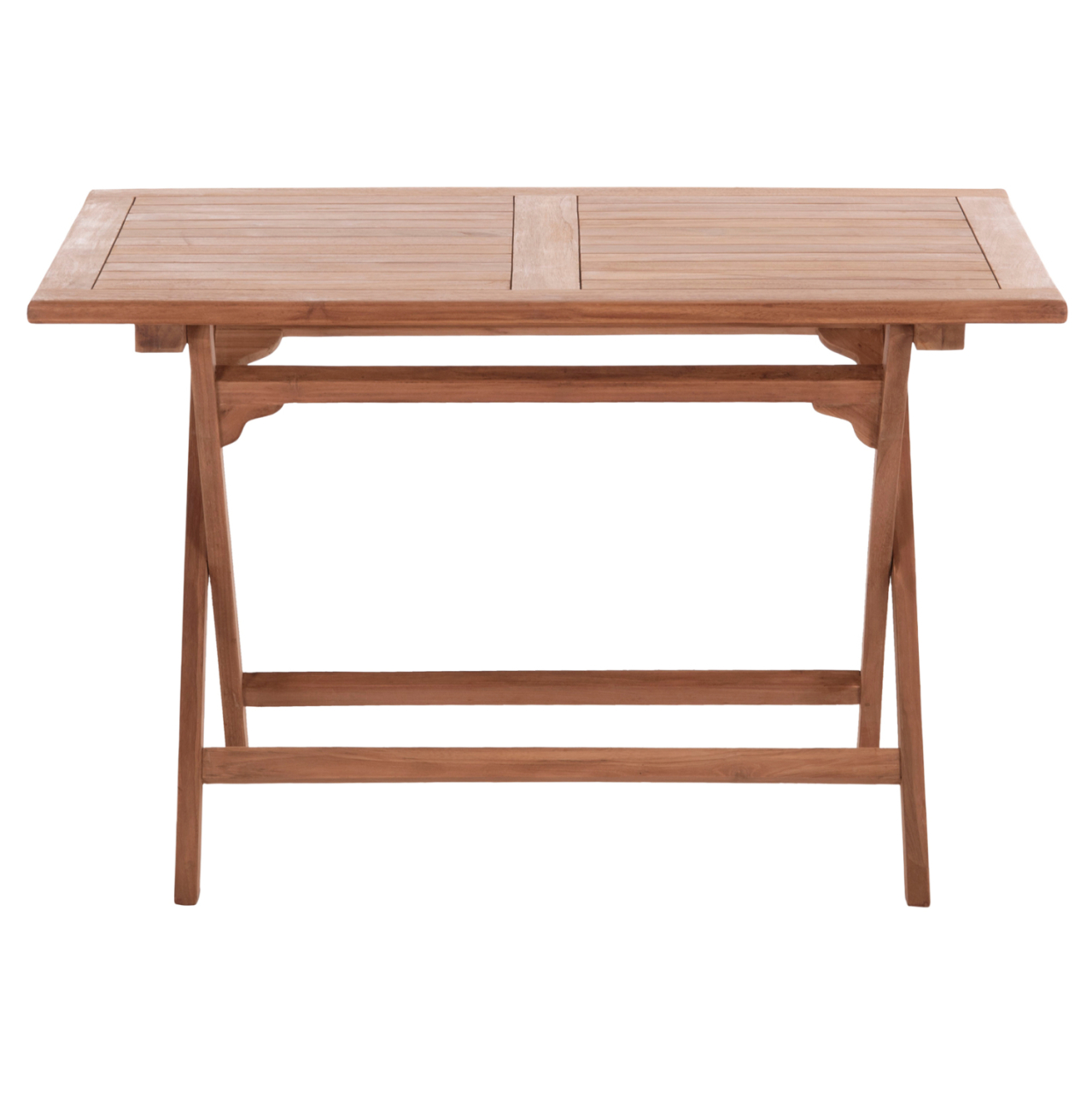 FOLDABLE RECTANGULAR TABLE ERIS HM18117 TEAK WOOD--NATURAL COLOR 120x70x76Hcm. [3]
