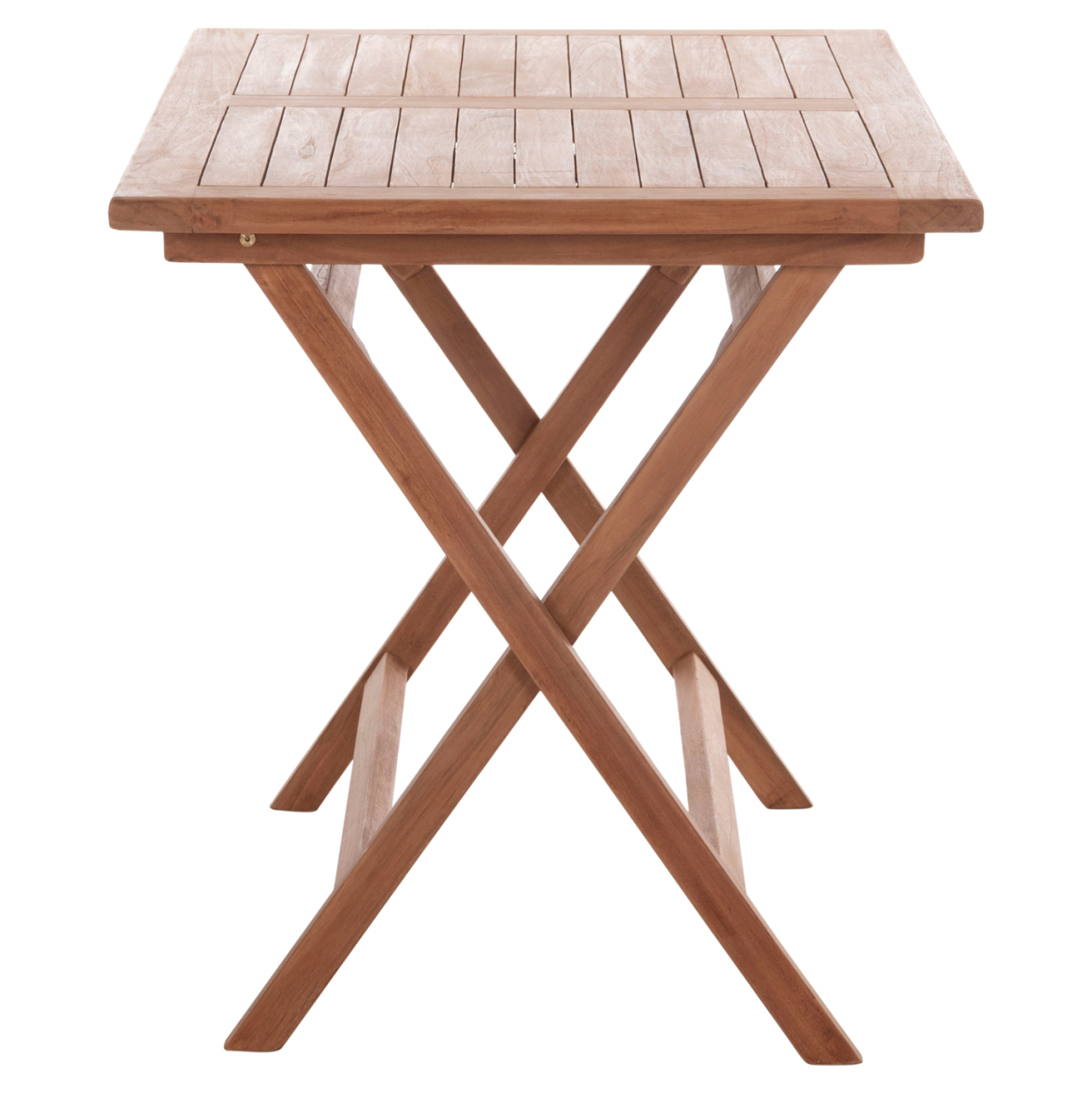 FOLDABLE RECTANGULAR TABLE ERIS HM18117 TEAK WOOD--NATURAL COLOR 120x70x76Hcm. [5]