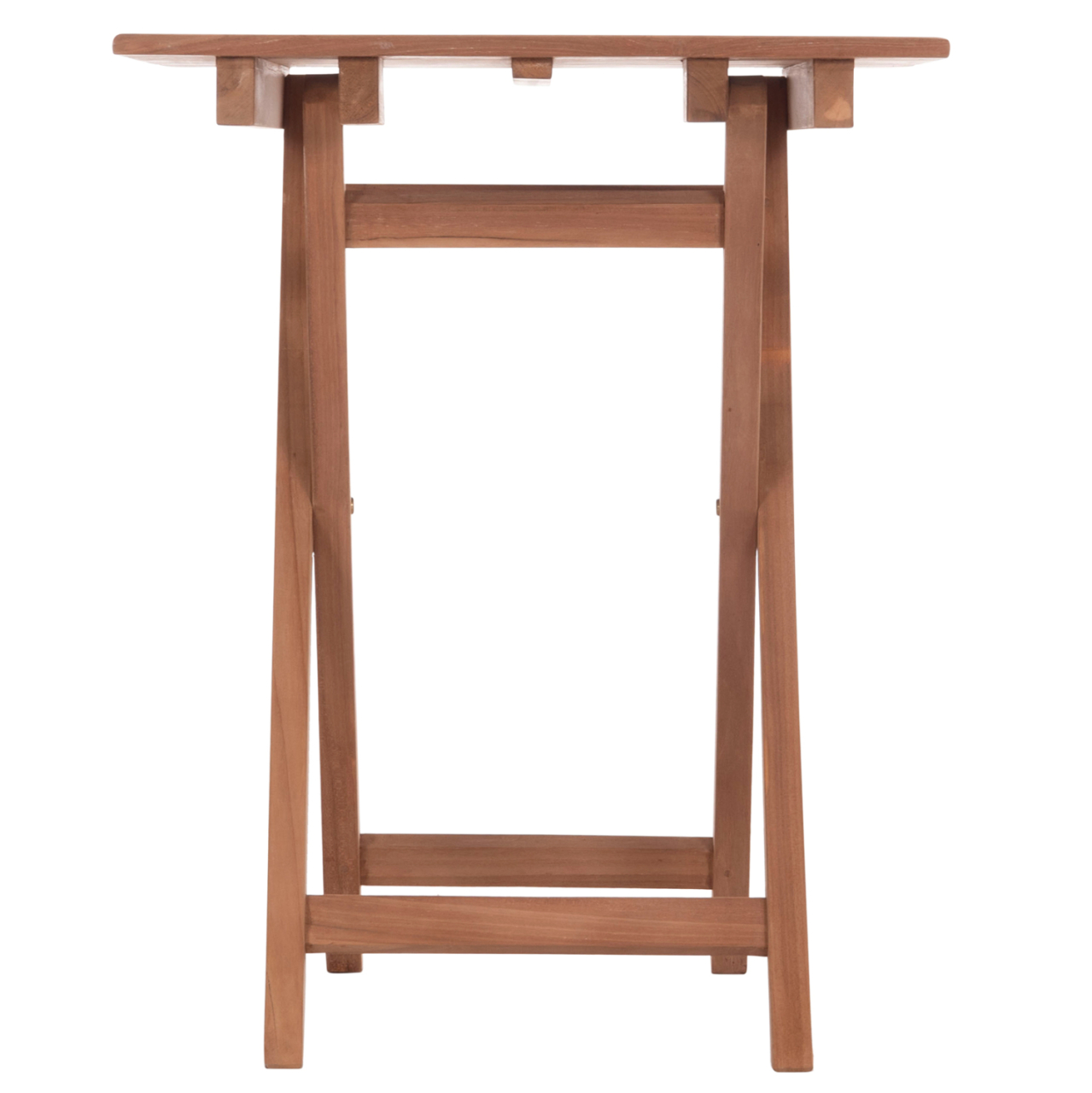 FOLDABLE SQUARE TABLE HEIDEL HM18121 TEAK WOOD--NATURAL COLOR 60x60x75Hcm. [5]