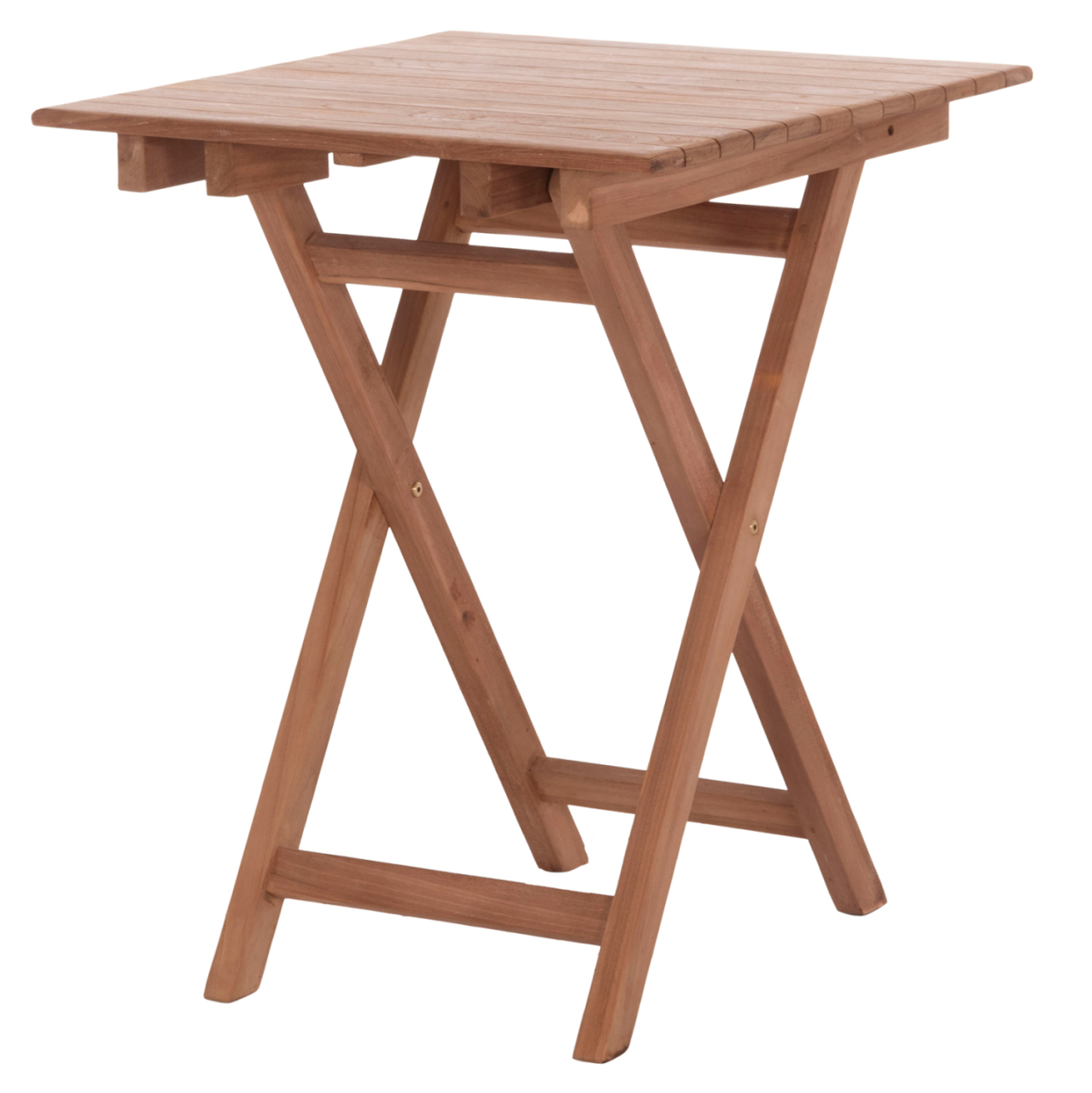 FOLDABLE SQUARE TABLE HEIDEL HM18121 TEAK WOOD--NATURAL COLOR 60x60x75Hcm. [4]