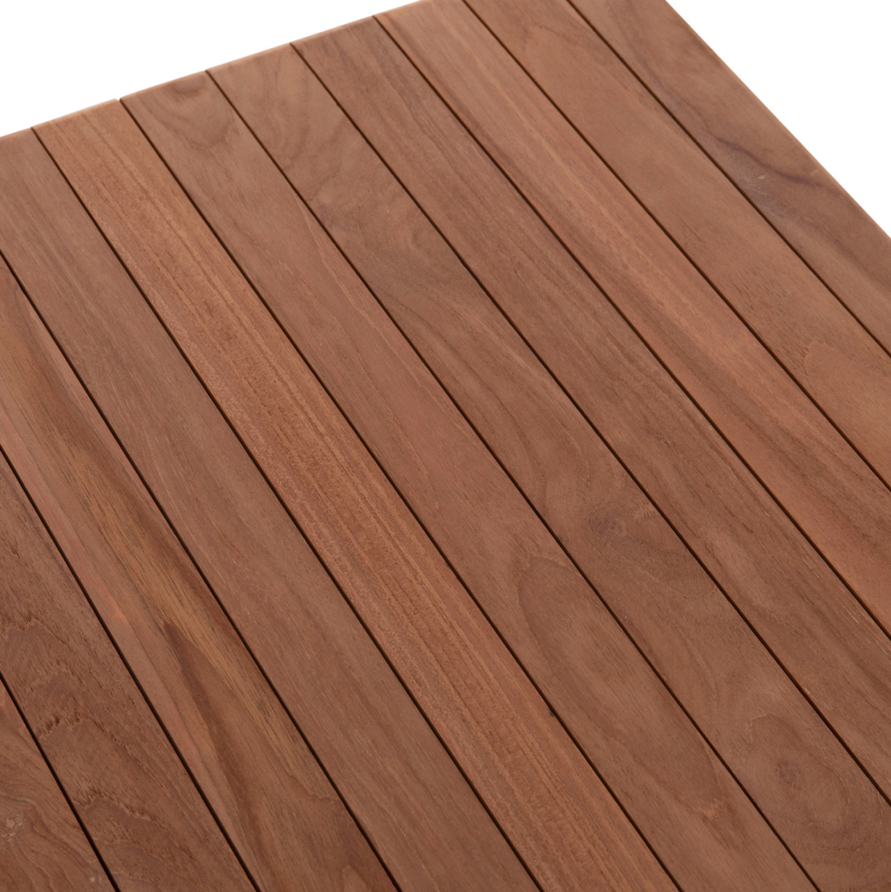 FOLDABLE SQUARE TABLE HEIDEL HM18121 TEAK WOOD--NATURAL COLOR 60x60x75Hcm. [7]